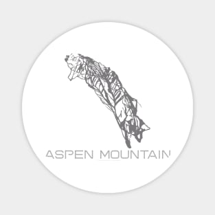 Aspen Mountain Resort 3D Magnet